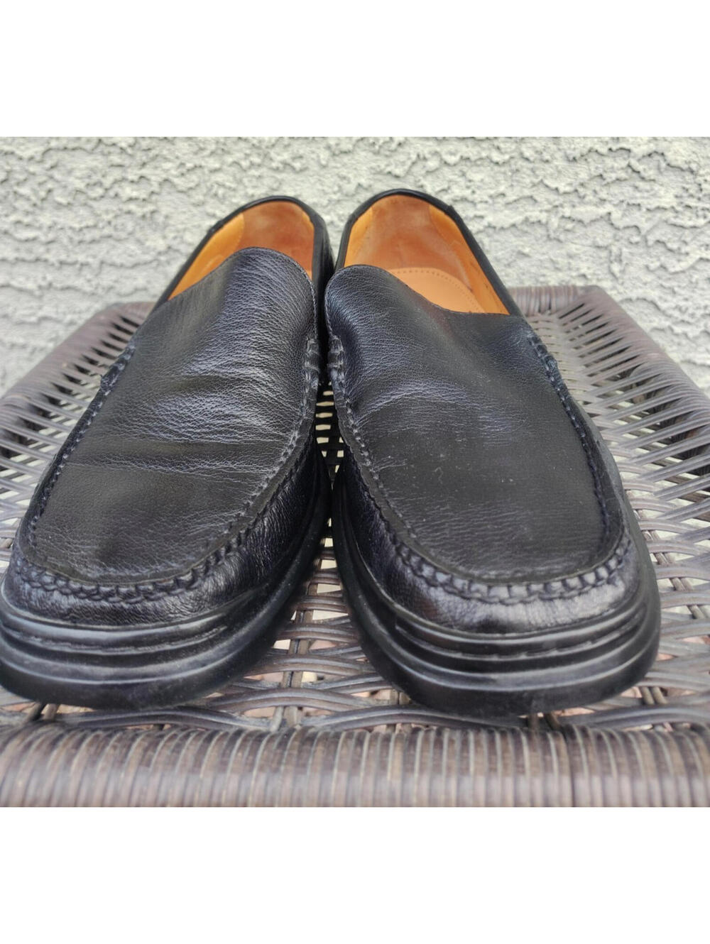 Cole Haan C06864 Men’s 11.5 M Black Leather Venetian Loafers EUC